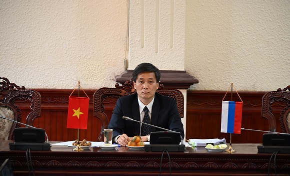 Tọa đàm trực tuyến với Bộ Tư pháp Liên bang Nga trao đổi kinh nghiệm về đăng ký biện pháp bảo đảm thực hiện nghĩa vụ và đăng ký tài sản